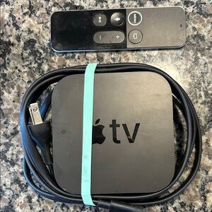 Apple TV 4K Streaming Device with Remote and Case